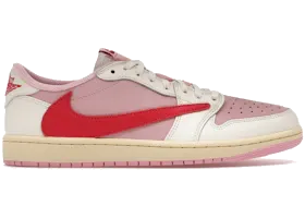 Jordan 1 Retro Low OG SP Travis Scott Sail Tropical Pink